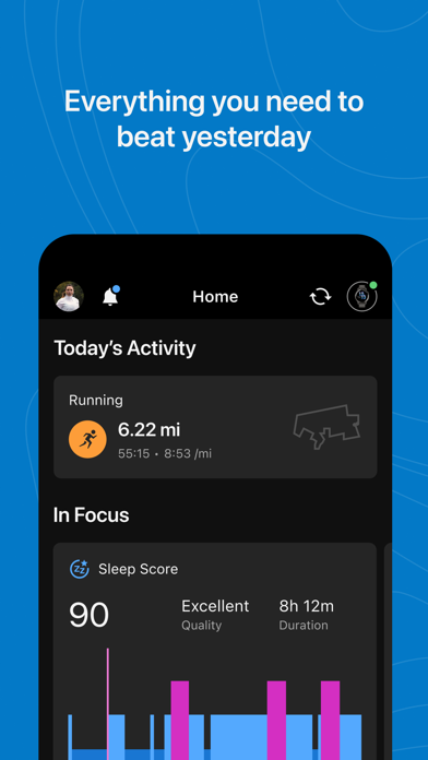 Garmin Connect™ official App Store screenshot 1