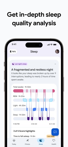 Google Health (Fitbit) official App Store screenshot 3