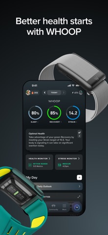 WHOOP official App Store screenshot 1