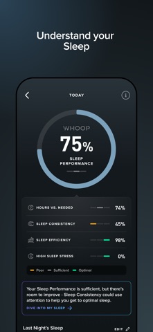 WHOOP official App Store screenshot 2